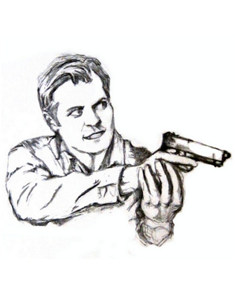 794x993 Timothy Olyphant As Raylan Givens On Justified Etsy