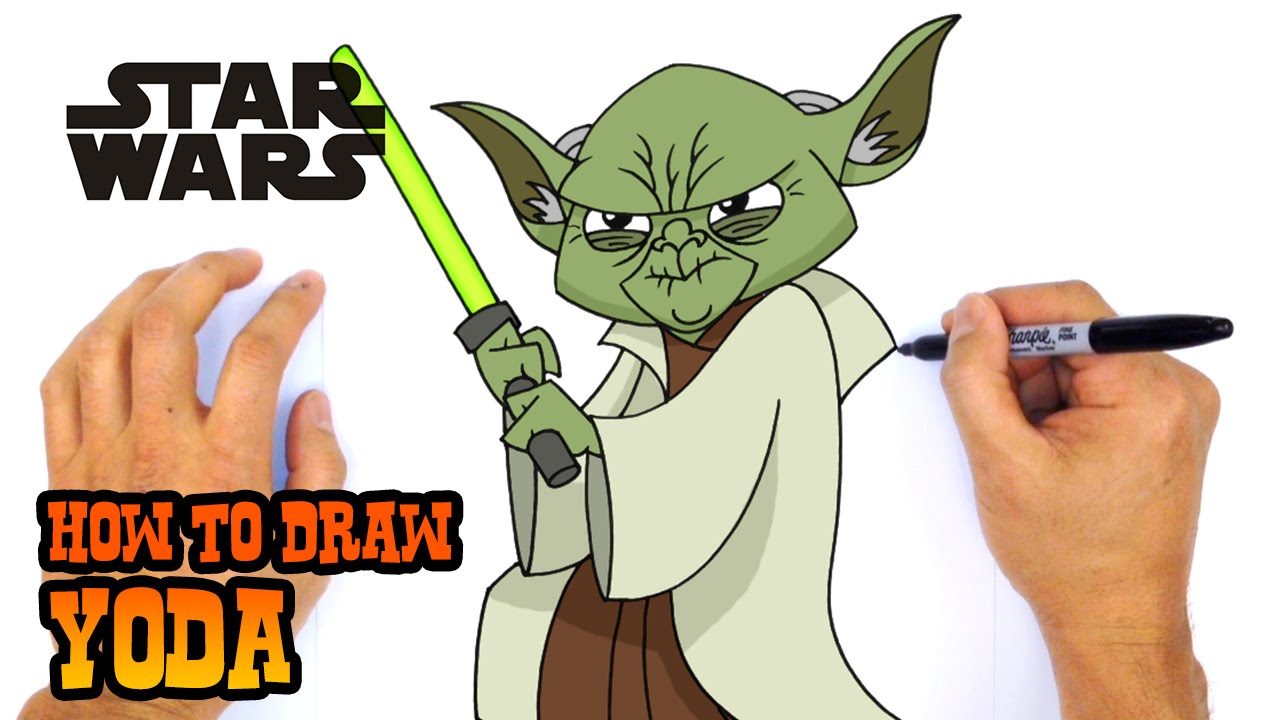 1280x720 Yoda Drawing