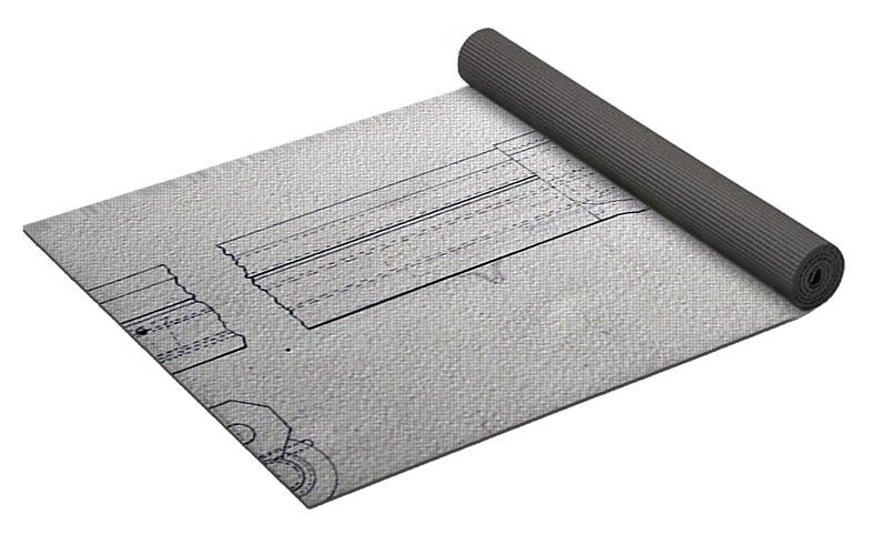 786x500 firearms lever action rifle drawing yoga mat for sale