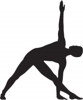 269x322 Yoga Silhouette Drawing