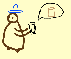 300x250 Yogi Bear Texting Bucket