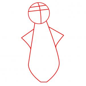 302x302 How To Draw Yogi Bear, Step