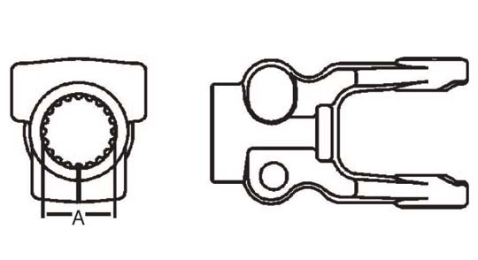 540x294 Weasler Pto Implement Yoke