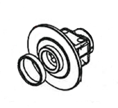 500x456 Yoke Type Disc Safety Clutch Drive Hub X Spline