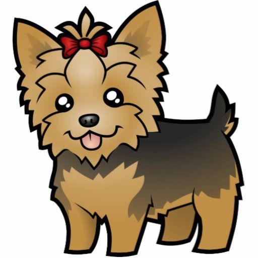 512x512 yorki cartoon sewing yorkshire terrier, yorkie, terrier