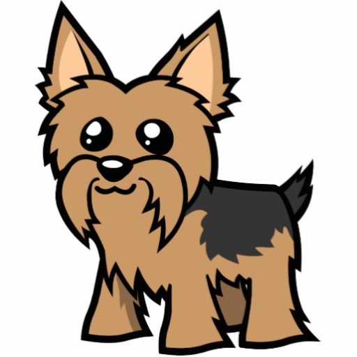 512x512 Cartoon Yorkie