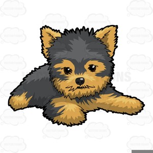 300x300 Yorkie Silhouette Etsy Lovely Clipart
