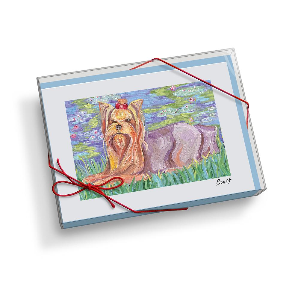 975x975 Yorkshire Terrier Notecard Set
