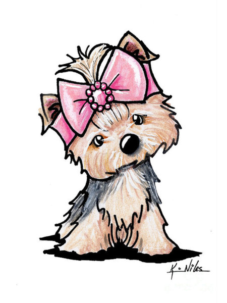 Yorkie Puppy Drawings | Free download on ClipArtMag