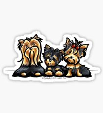 210x230 Yorkshire Terrier Drawing Stickers Redbubble