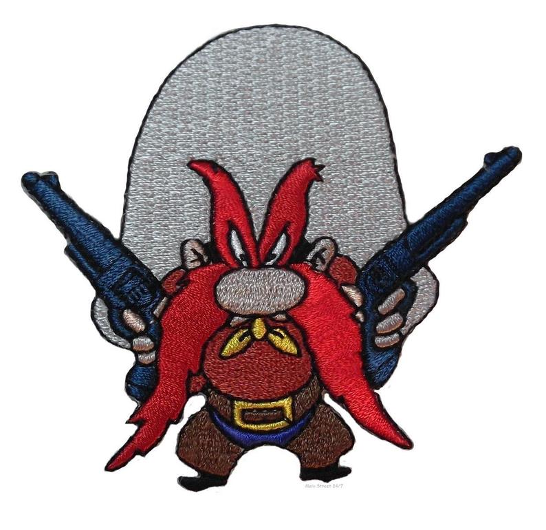 794x770 Looney Tunes Yosemite Sam Gray Hat Embroidered Tall Etsy