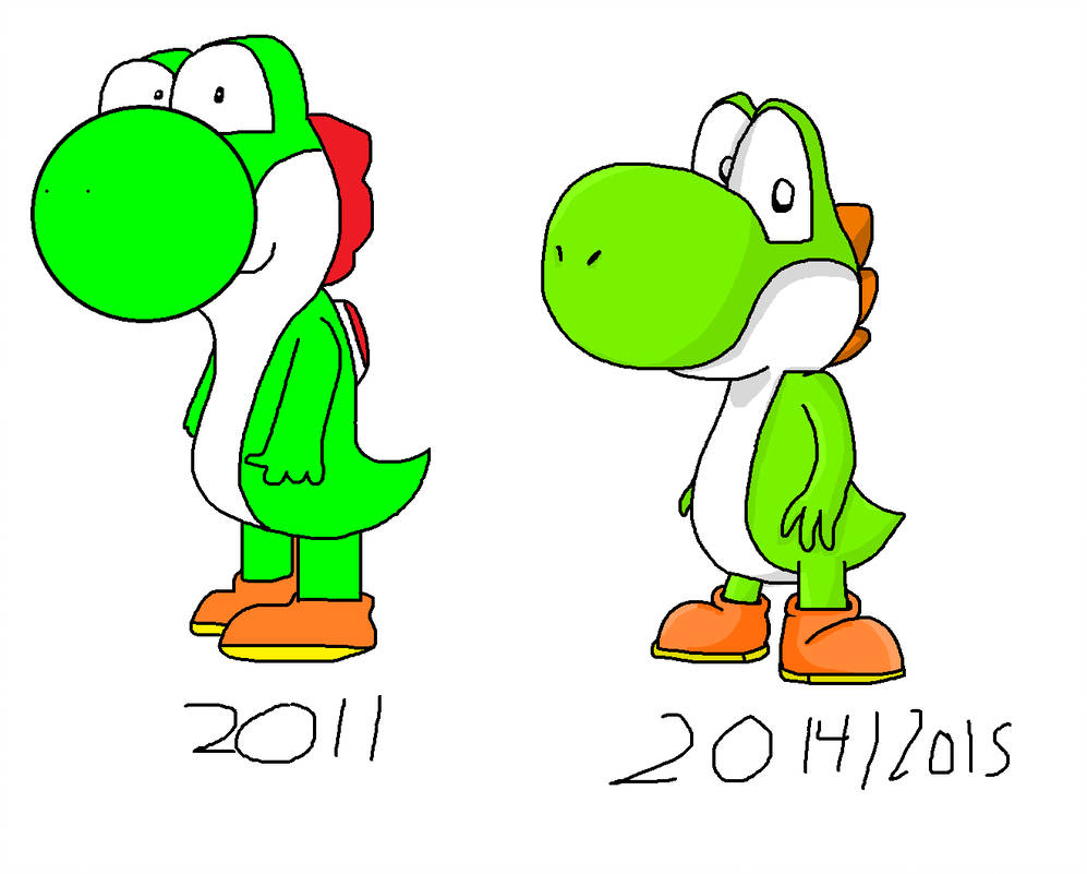 997x801 Improvment Of Drawing Yoshi
