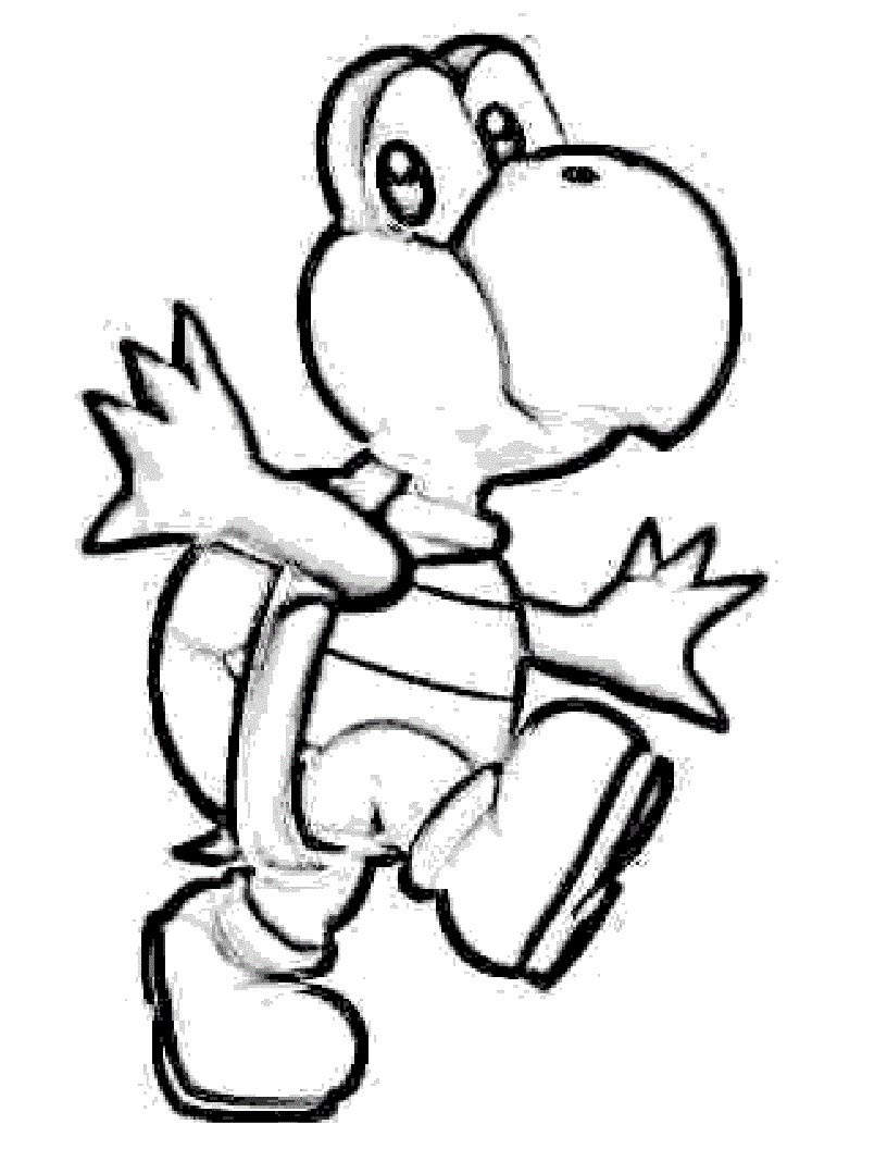 Yoshi Drawing | Free download on ClipArtMag