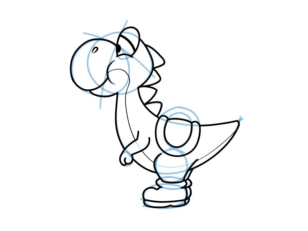 1024x768 Yoshi Drawing Tutorial