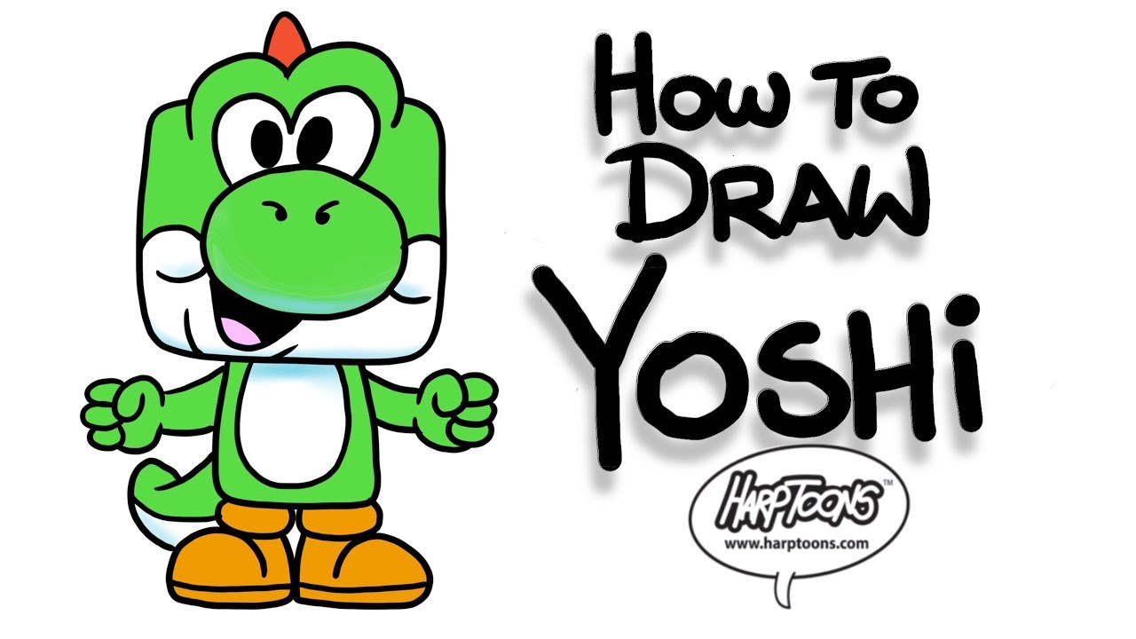 1280x720 How To Draw Yoshi