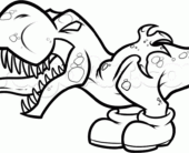 170x138 Coloring Pages How To Draw Realistic Yoshi, Step