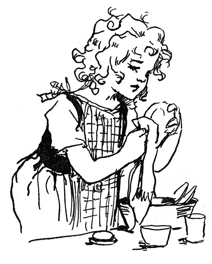 824x1024 Young Girl Clipart Etc