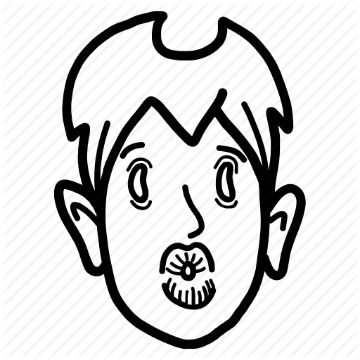 512x512 Avatar, Boy, Doodle, Man, People, Profile, Young Icon