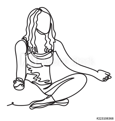 472x500 Happy Relaxed Young Woman Practicing Yoga Healthy Natural