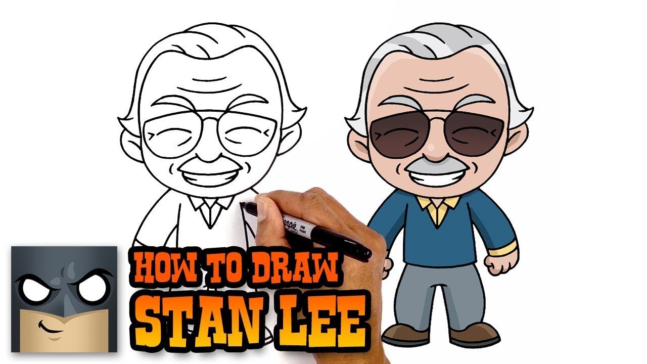 1280x720 How To Draw Stan Lee Tribute Tutorial