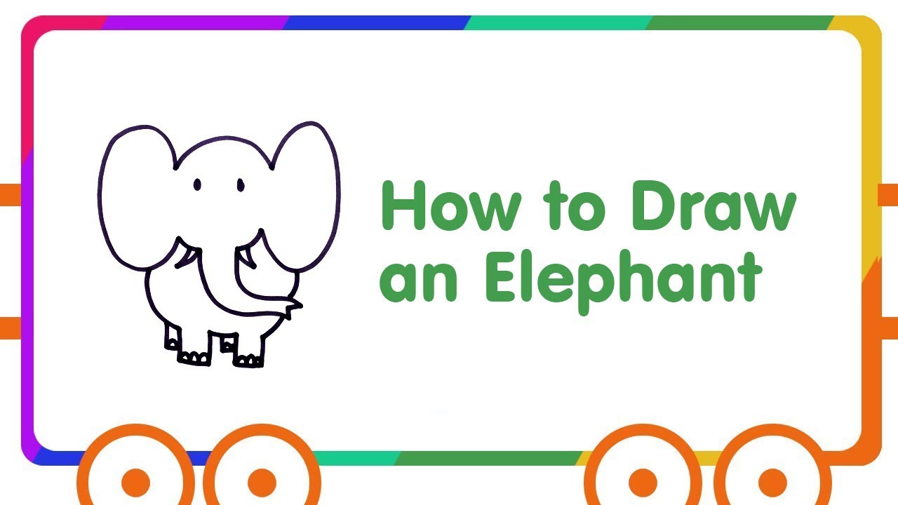 1280x720 Elephant Drawing