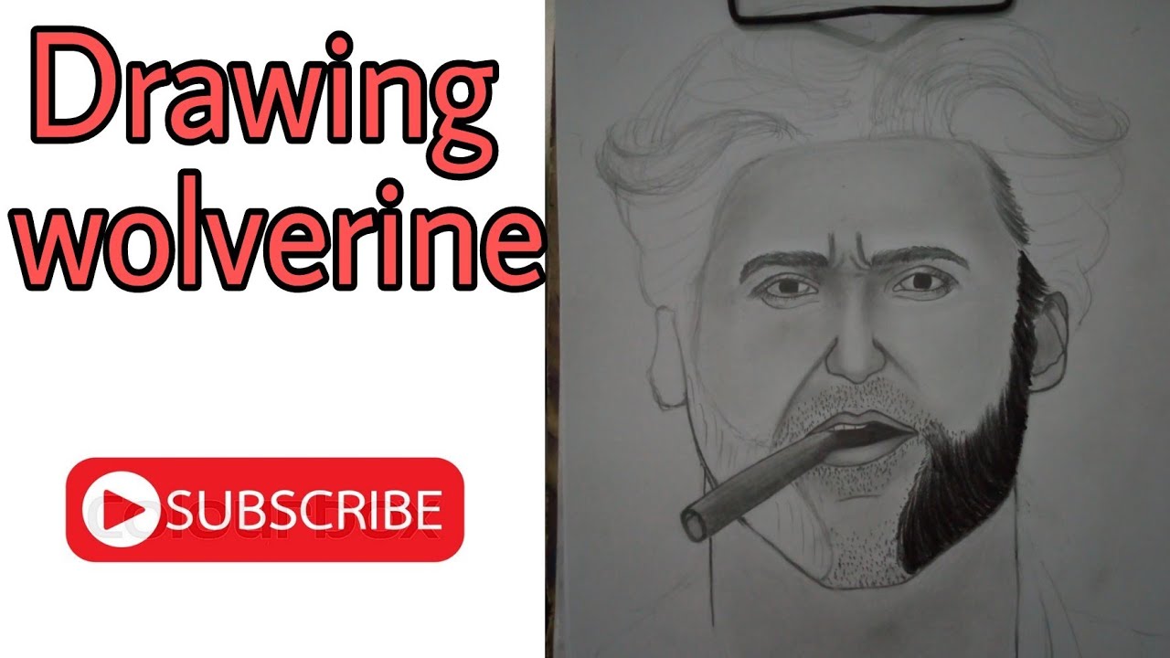 1280x720 Drawing Wolverine Pencil Sketch