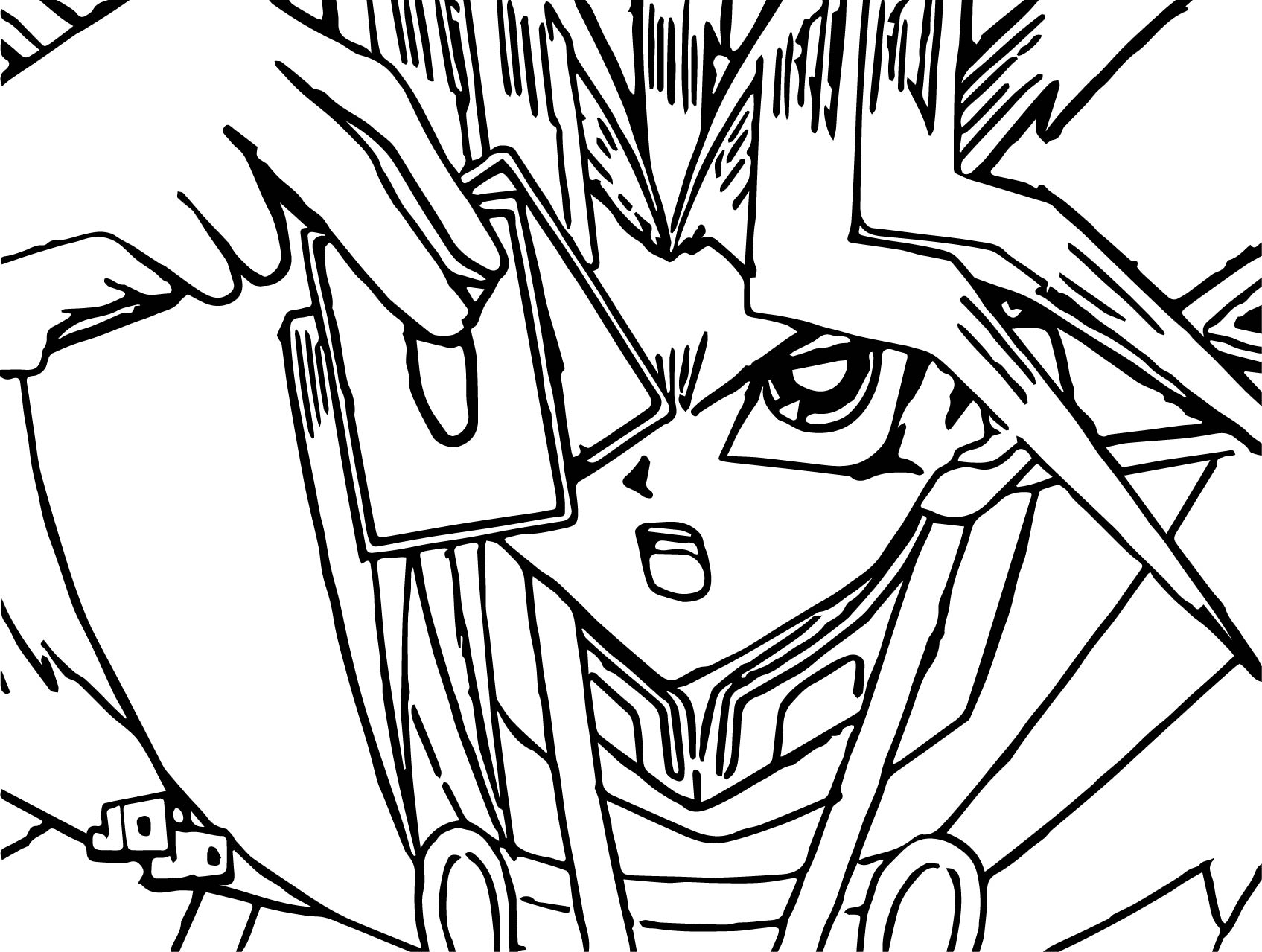 1695x1279 Yu Gi Oh Series Coloring