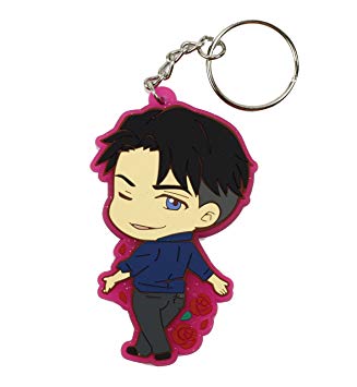 327x355 Yuri On Ice Jean Jacques Leroy Jj Rubber Keychain Anime Charm