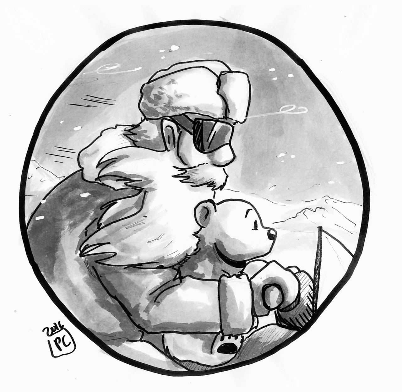 1280x1248 Ice Bear And Yuri Bearstack