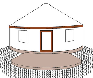 306x255 Insulated Earthbag Foundations For Yurts Steps