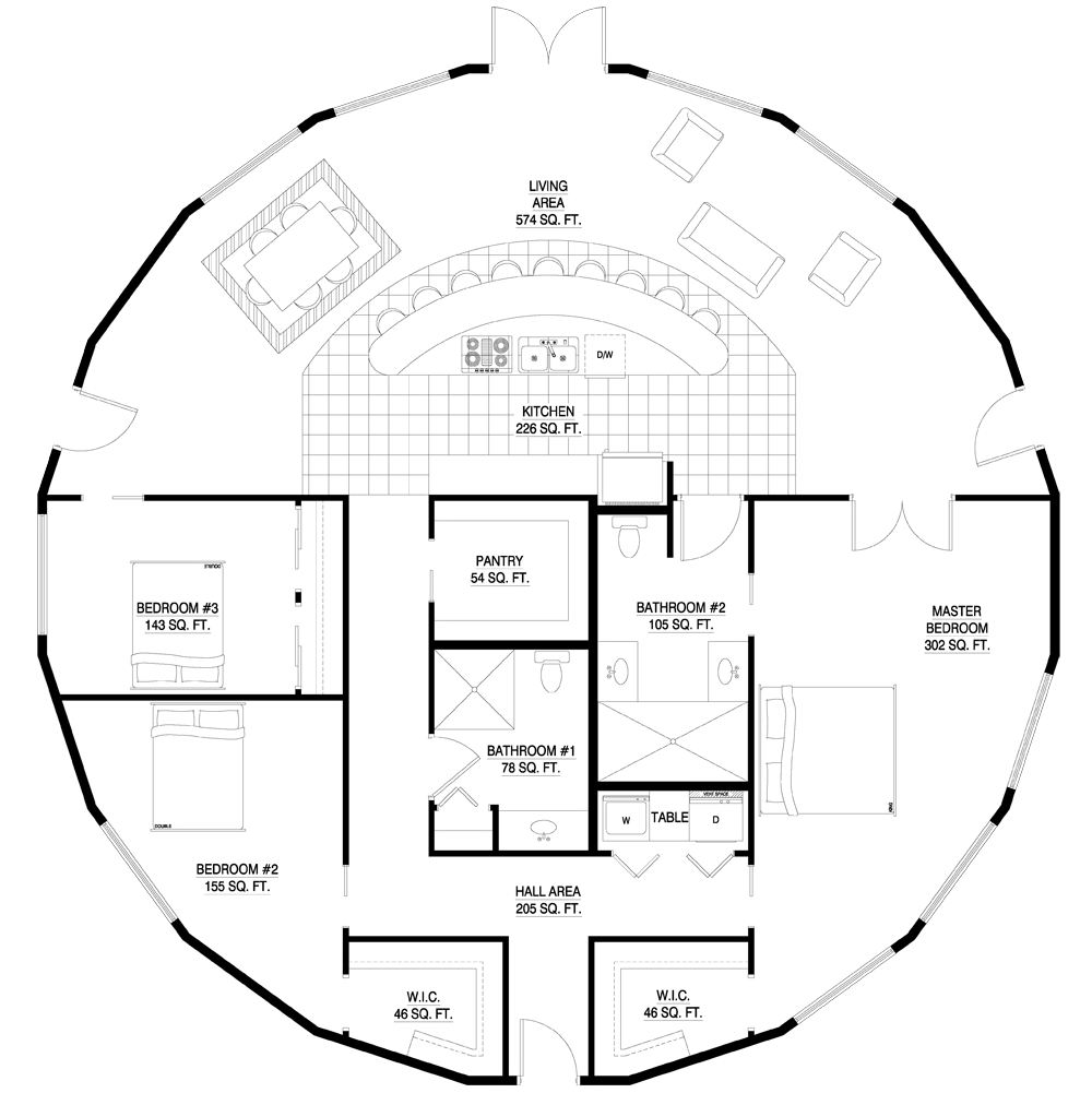 1000x1001 Love This! I Used To Draw Round Floor Plans When I Was A Kid