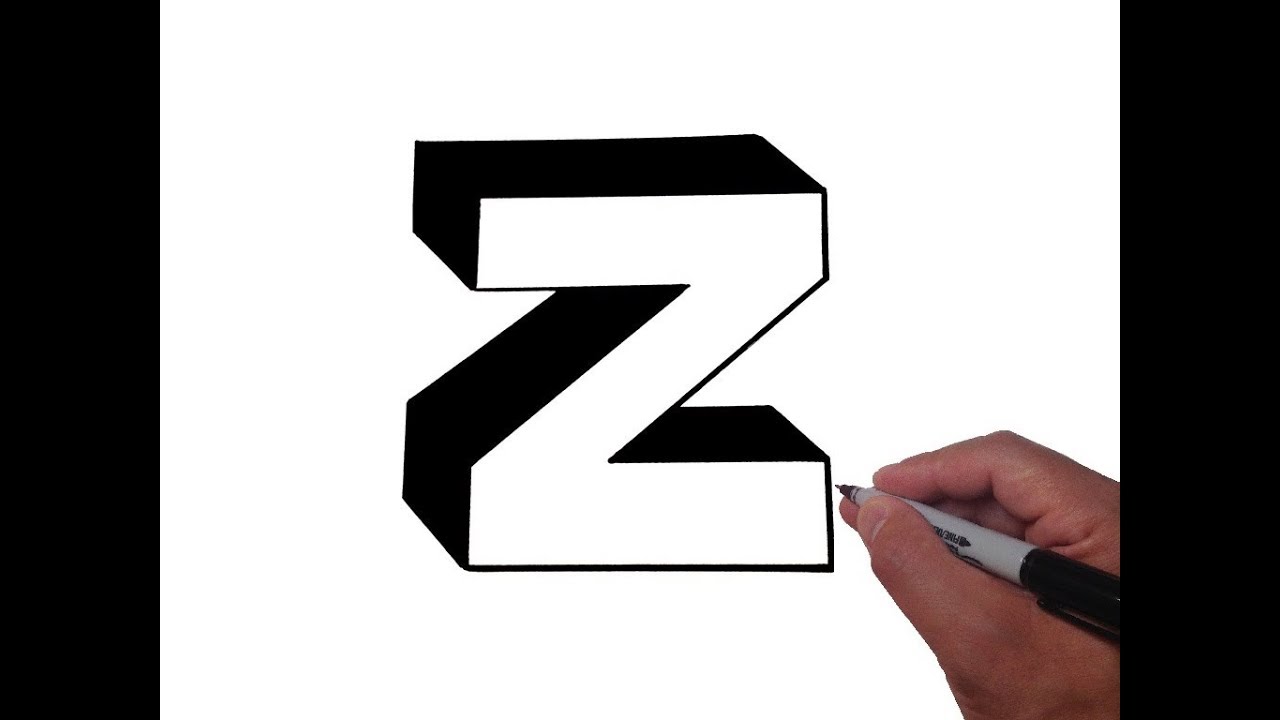 1280x720 How To Draw Letter Z In Lowercase