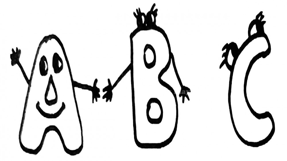 1000x562 Learn Alphabet A To Z How To Draw And Coloring With Colored