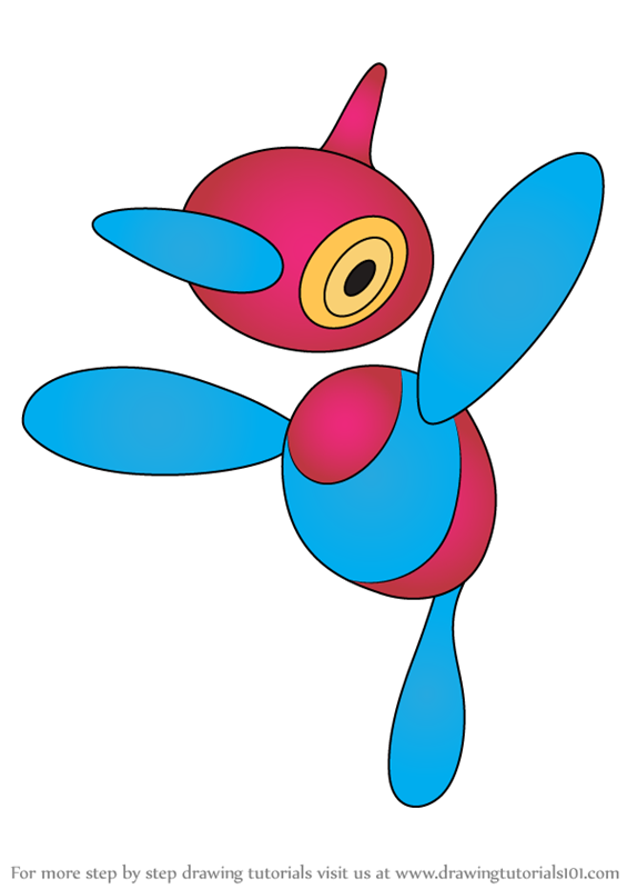 565x800 Learn How To Draw Porygon Z From Pokemon