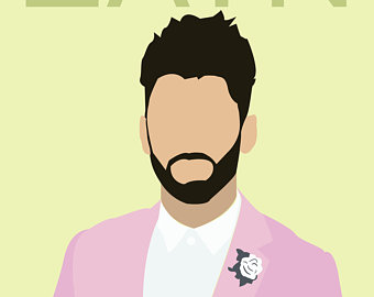 340x270 Zayn Malik Art Etsy