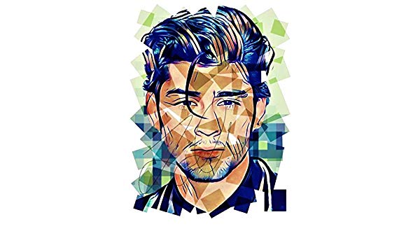 600x350 Zayn Malik Pop Art Squares Edit Photoshop Sketch