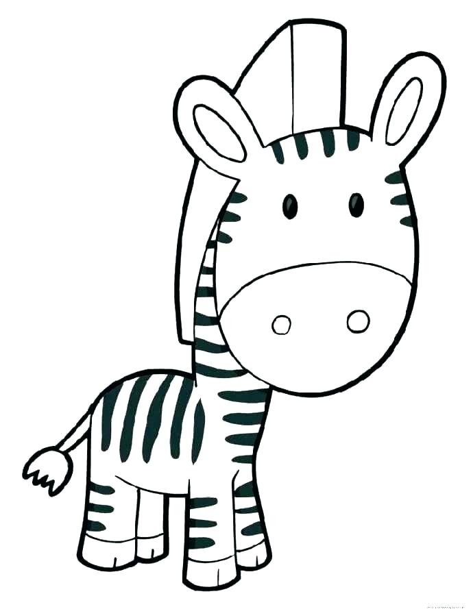 Zebra Drawing For Kid | Free download on ClipArtMag