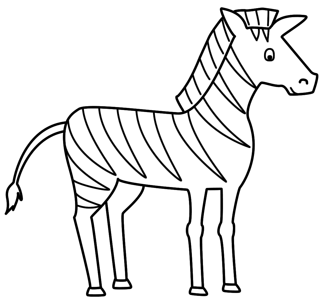 1104x1038 Zebra Drawing Free Download