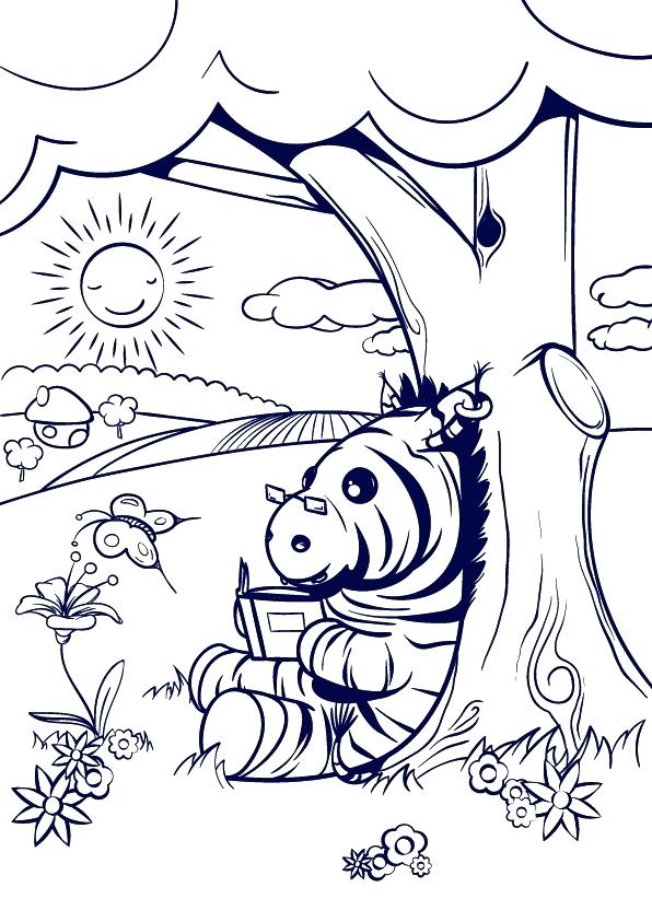 596x843 How To Draw A Simple Zebra