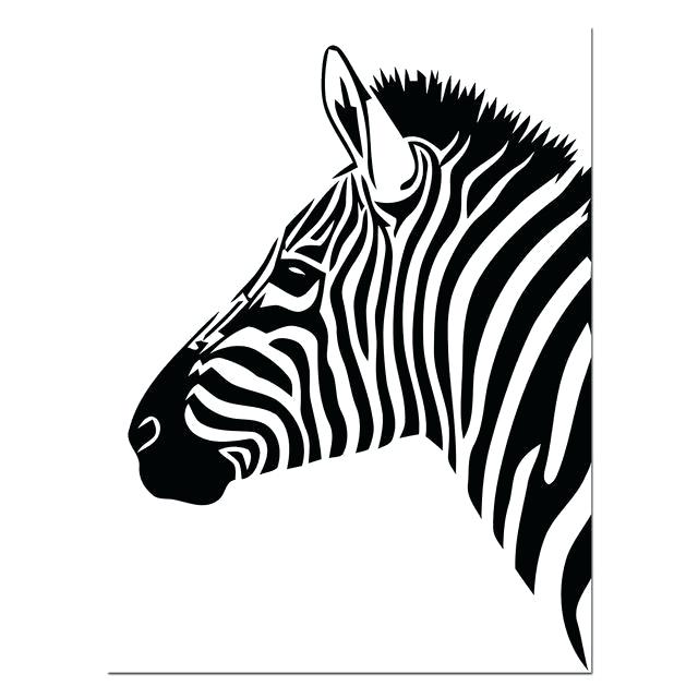 Zebra Head Drawing | Free download on ClipArtMag