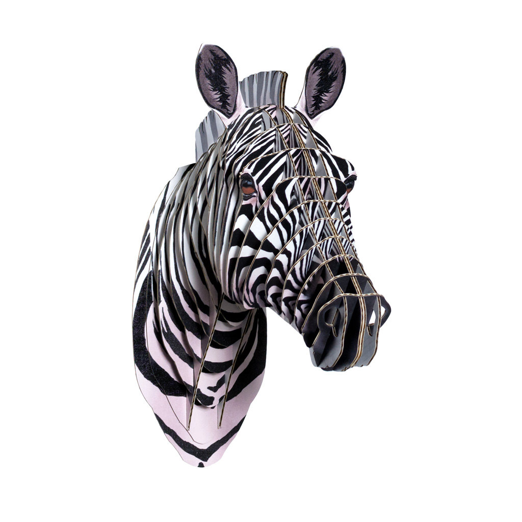 1024x1024 cardboard safari zoe cardboard zebra head small lifelike etsy