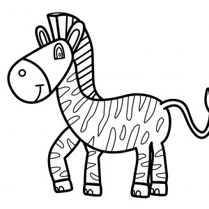 300x300 Refrence Zebra Drawing