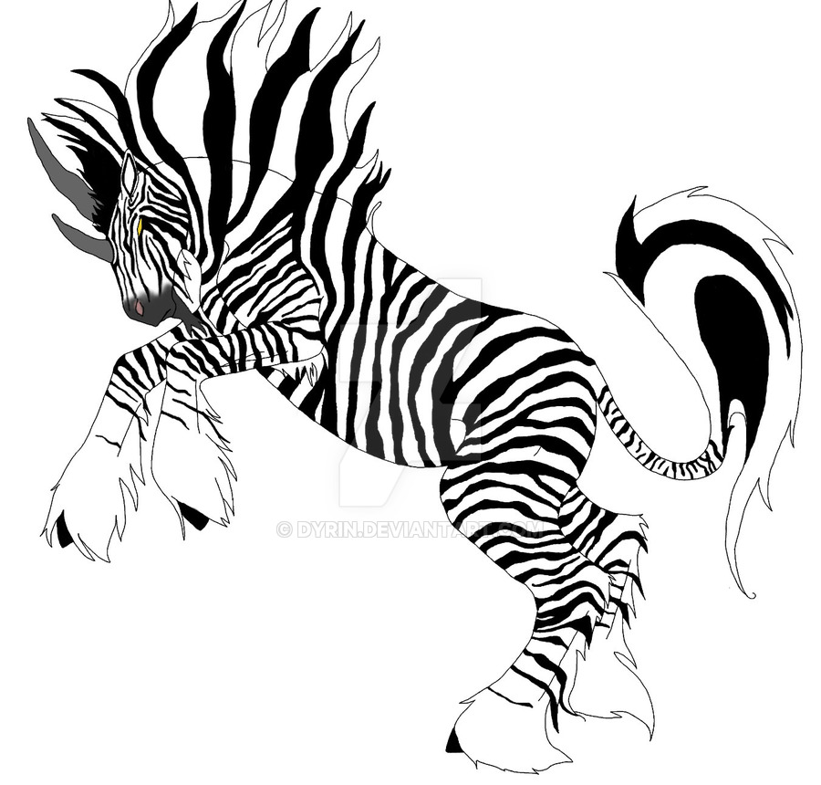 900x860 Zebra Drawing Free Download