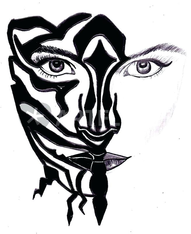 655x800 Drawing A Zebra
