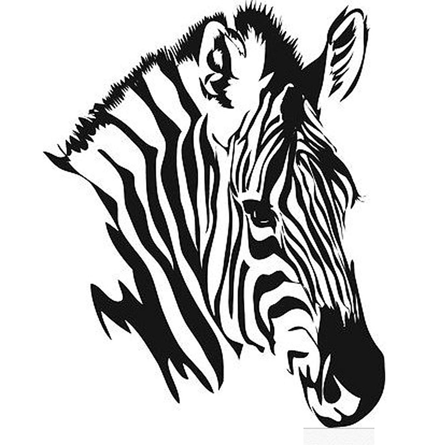 realistic pencil zebra drawing