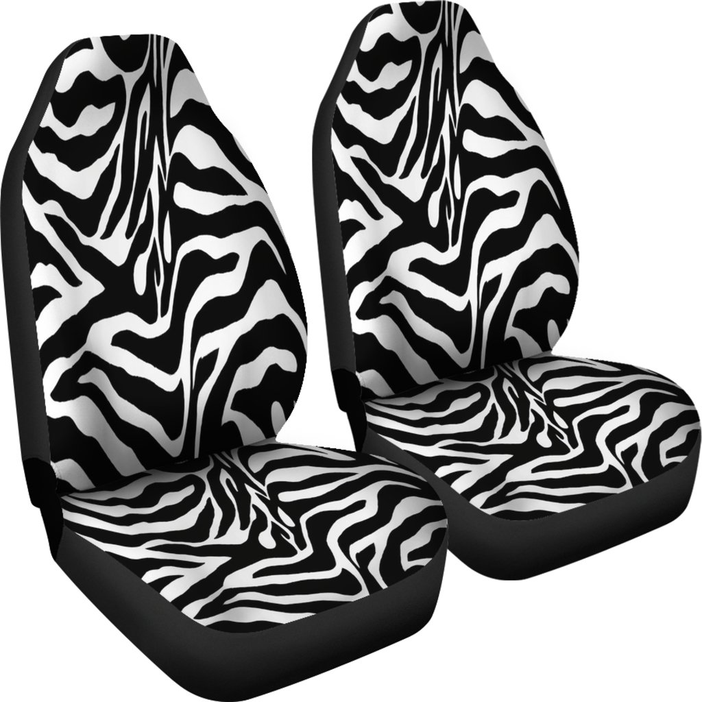 1024x1024 Zebra Print Custom Car Seat Covers