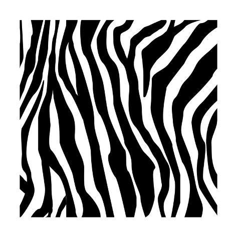 473x473 Zebra Print Posters