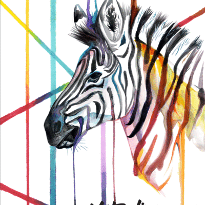 400x400 Zebra Print Katy Lipscomb Online Store Powered