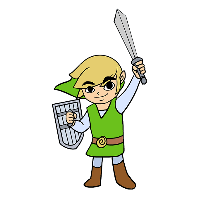 680x678 How To Draw Link