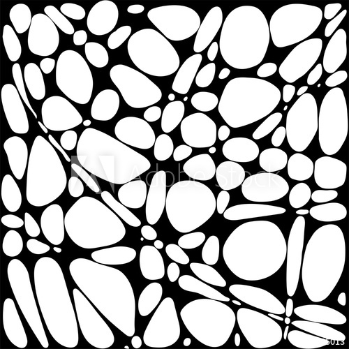 500x500 Vector Abstract Pattern In Zen Doodle Style